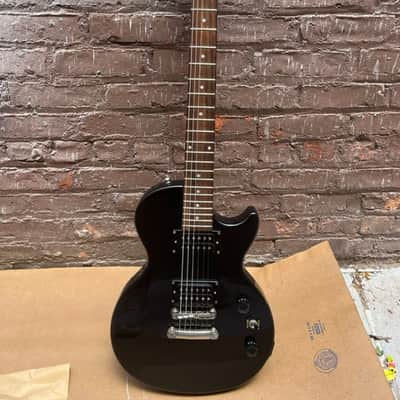 Epiphone Special Les Paul Shape Model II W/ Headstock Repair SN: 1104101005- Black image 1