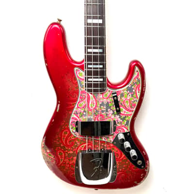 Fender Custom Shop W22 LTD Paisley Jazz Bass  - Heavy Relic image 5