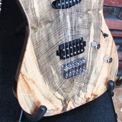 Lipe Guitars Virtuoso 2017 Natural Flame Buckeye Burl image 6