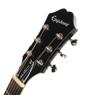 Epiphone EL-00 Pro/VS Electro-Acoustic Guitar, Sunburst with Gig Bag image 6