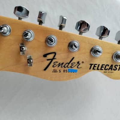 Fender Telecaster 1978 - Brown with gold sparkle image 5