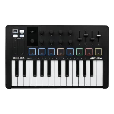 Arturia MiniLab 3 Black - Midi Keyboard