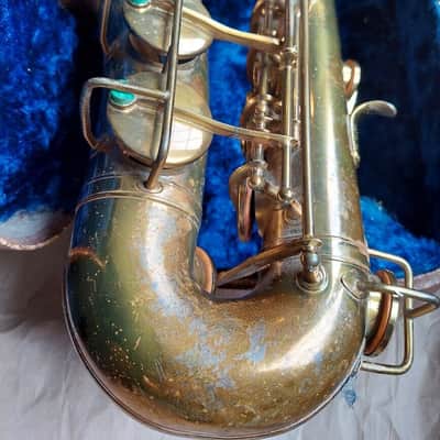 Hamilton Alto Saxophone USA w/ case/neck/MP/strap, Very Good condition image 5