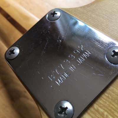Greco Vintage Supersounds Stratocaster  FujiGen Built 1977 Natural Ash image 7
