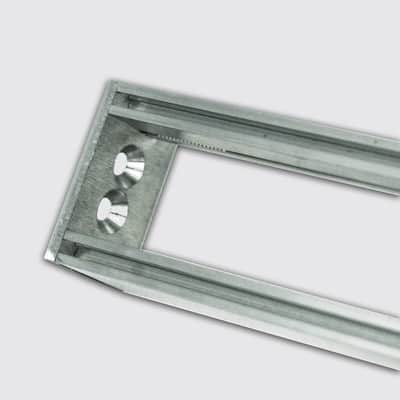 1U Eurorack Case Brackets - Intellijel Format - No Rails image 2