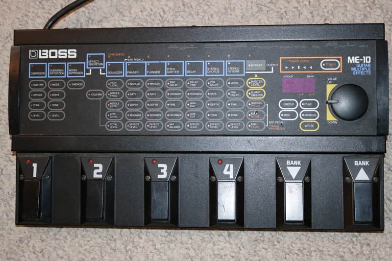 Vintage Boss ME-10 Guitar Multiple Effects - No Output - For Repair - No Tariffs image 1