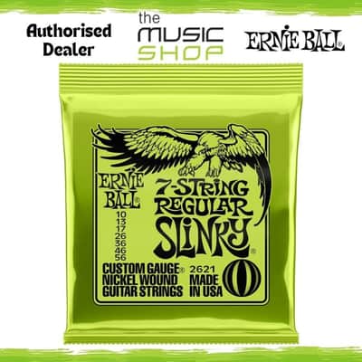 Ernie Ball 10-56 Regular Slinky 7-String Electric Guitar Strings - 2621 image 1