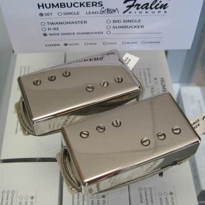 Lindy Fralin Wide Range Humbucker Pickups Set NO LOGO image 1