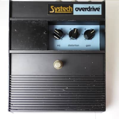 Vintage Systech Overdrive Effects Pedal 1970's Original Free USA Shipping image 1