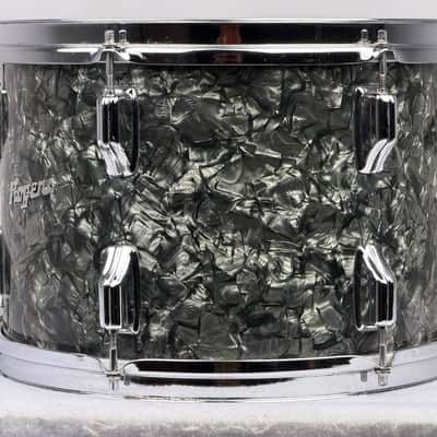 Rogers 22/13/16/5x14" 60's Drum Set - Black Diamond Pearl image 12