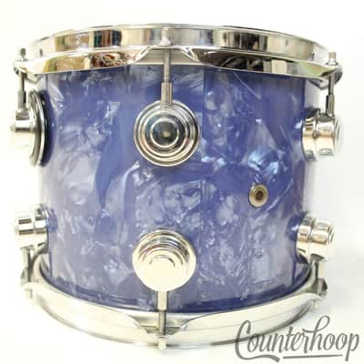 DW 10x8"Collectors Series"Navy Blue Diamond"Rack Tom Drum Workshop"All-Maple"USA image 3