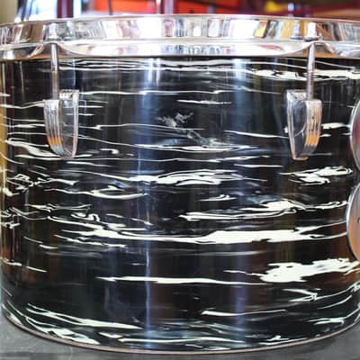 1970's Ludwig 9"x13" Concert Tom in Black Oyster Pearl image 3
