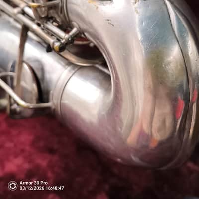 Frank Holton Tenor Saxophone WWI Military Issue (U.S.Q.M.C.) Serial #1092 Serial # 1092 1915 - 1915 image 14