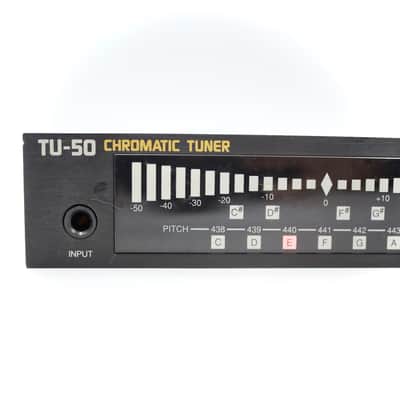 Boss Pro TU-50 Chromatic Tuner Made in Japan Rack Unit ZD60310 image 4