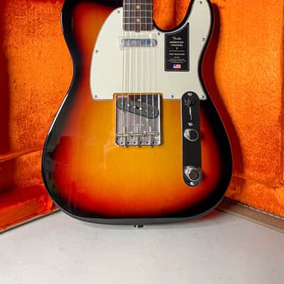 2023 Fender American Vintage II '63 Telecaster Sunburst w/OHSC image 2