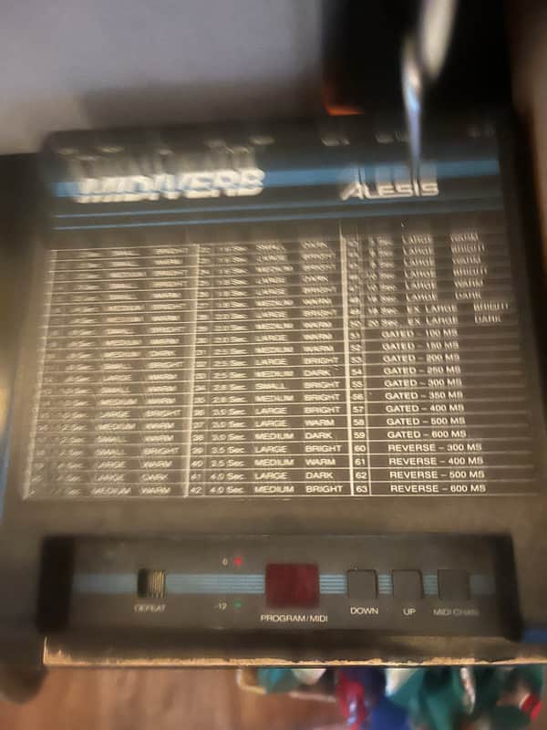 Alesis Midiverb Desktop Reverb Unit | Reverb