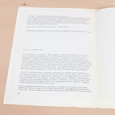 R.A. Moog Co. Trumansburg Short Form Catalog 1967 image 6