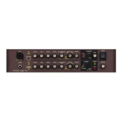 BOSS Acoustic Singer Pro 120-Watt Bi-Amp Amplifier with Analog Input Circuits, 3-Band Equalizer, 8-Inch Woofer, and Dome Tweeter image 5