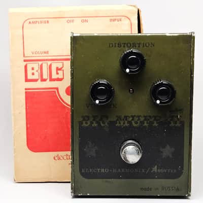 Electro-Harmonix Big Muff Pi V7 (Civil War) | Reverb