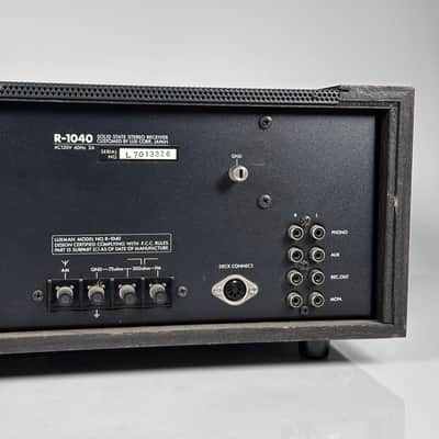 Luxman R-1040 Solid State AM/FM Stereo Receiver image 10