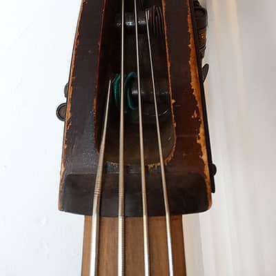 Kay C-1 Upright Bass 1953, very nice, with Realist PU, bow, bag image 11