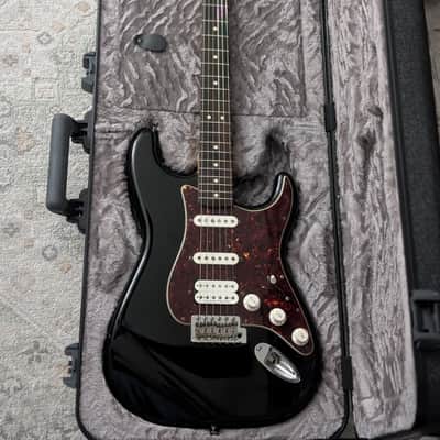 Fender Deluxe Lone Star Stratocaster 2012 Black image 2