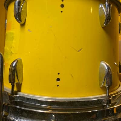 RARE! Gretsch Tony Williams Lifetime Yellow Drum Set in TWYL Yellow Lacquer image 12