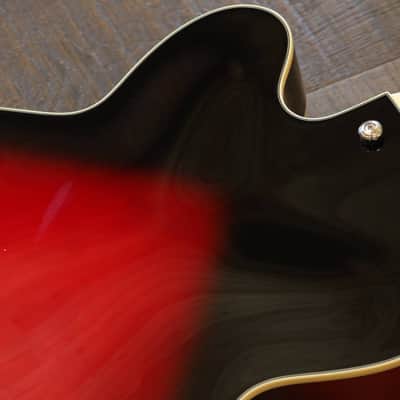 2015 Ibanez Artcore AF75-TRS-12-06 Hollowbody Electric Guitar Trans Red Sunburst + Hard Case image 14