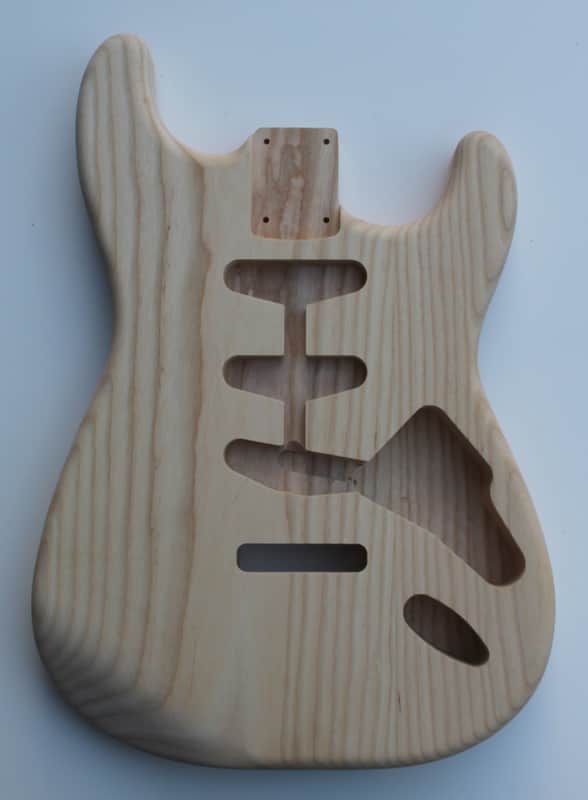 AMERICAN MADE STRAT CLASSIC STYLE BODY - RIGHT HANDED - ASH 1337 image 1