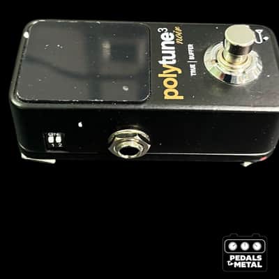 TC Electronic Polytune 3 Noir Mini Polyphonic Tuning Pedal -x19084 image 4