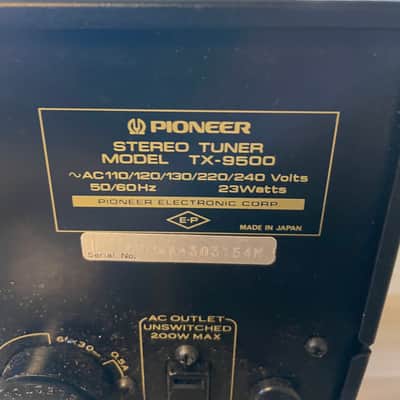 Pioneer Tx-9500 stereo tuner 1970’s image 8