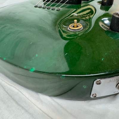Carvin CT3 ct-3 California Carved Top Guitar with Case 2000s - Green / Maple fingerboard image 17
