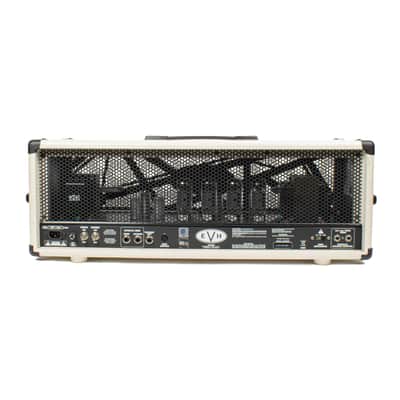 EVH - 5150 III 3-Channel 50w Tube Guitar Amplifier Head Ivory w/Cover - USED image 5