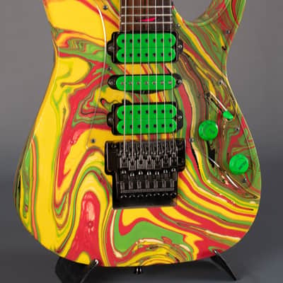 Ibanez UV77MC Universe Multicolour Swirl 1991 image 3