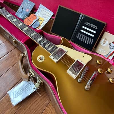 2024 Gibson Custom Shop Les Paul ‘57 Reissue VOS - Gold Top image 23