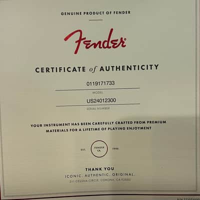 Fender Ultra II Telecaster 2024 - Solar Flare / 7lbs. 11.3oz. #US24012300 image 12