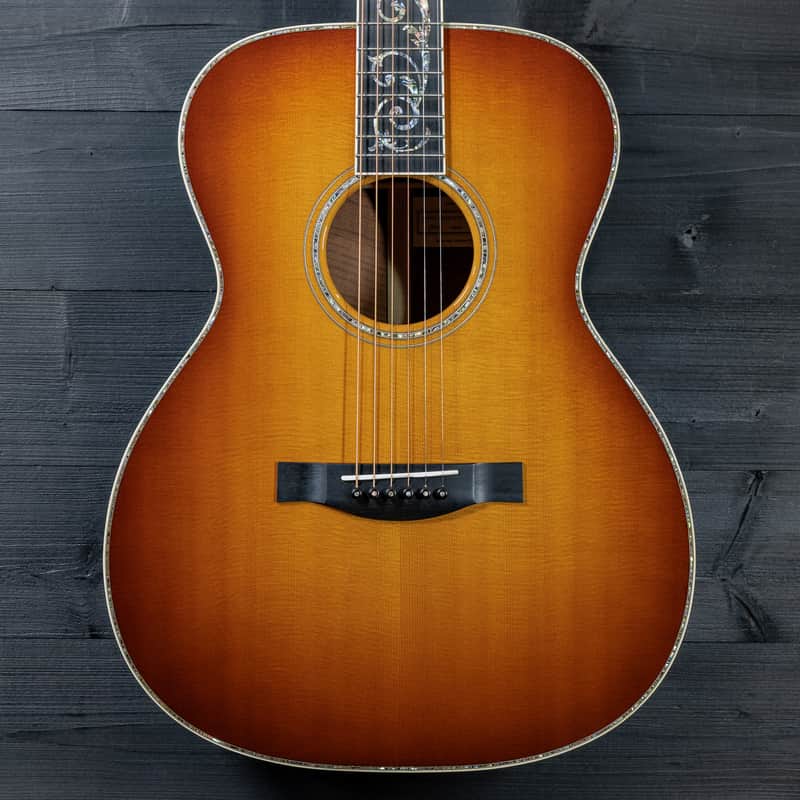 Santa Cruz Custom OM Fiddleback Mahogany / Old Growth Sitka Acoustic Guitar image 1