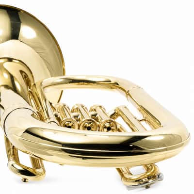 King 623 'Diplomat' Student Bb Baritone Horn in Clear Lacquer SN 662125 image 9