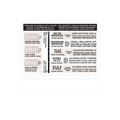 EFT13 Flat Tops Medium 16-56 D'Addario image 4
