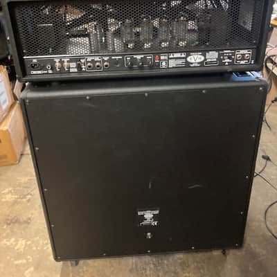5150III 100W Tube Head, Blk Stealth w/ Cover - EVH 5150II 100W 4x12 Straight Cab - Special Run. image 2