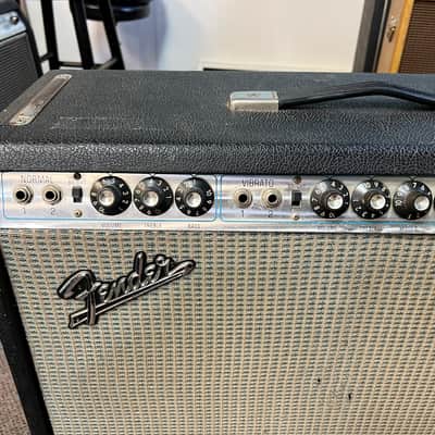 1971 Fender Silverface Super Reverb Combo Amp image 2