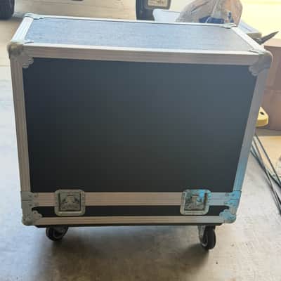 Pro X Case  Amplifier Road Case 212 Combo road case Mid -90s  - Black / Mill finish image 4
