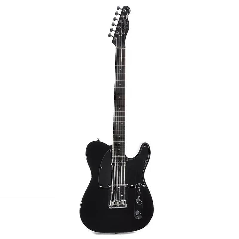 Squier Black & Chrome Standard Telecaster | Reverb