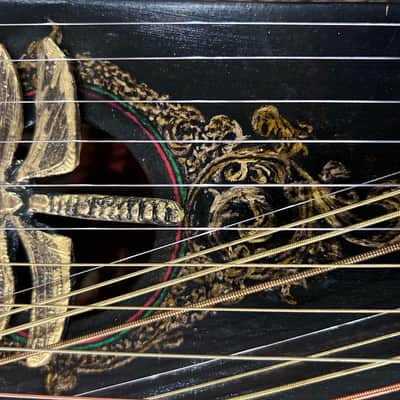 Harp-O-Chord Harp-zither 1899-1904 Black and gold image 17