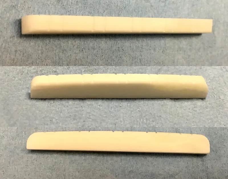 MORTone 10 string 48mm Electric Guitar to mandocello / cittern conversion nut image 1
