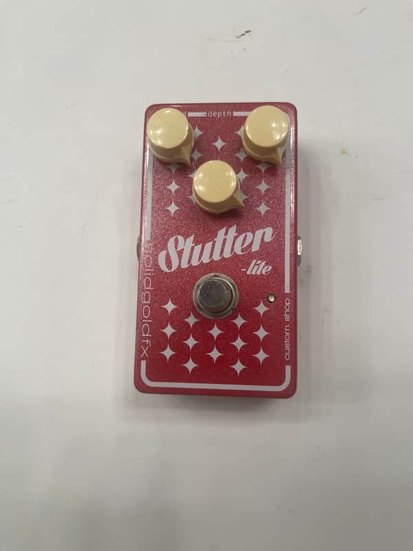 SolidGoldFX Stutter Lite Tremolo Analog Solid Gold FX Guitar Effect Pedal image 1