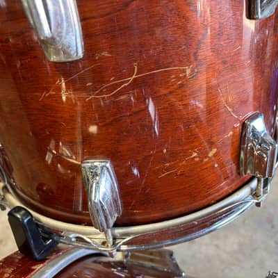 Tama 80’s Superstar Mahogany 24-14-16-18 Drum Set image 7