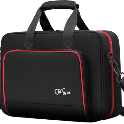 MIDI Keyboard Case for AKAI MPK MINI MK3, Carrying Case for Arturia MiniLab 3 with 14“ Laptop Compartment, Soft Padded MIDI Controller Keyboard Bag with Handle & Shoulder Strap image 1