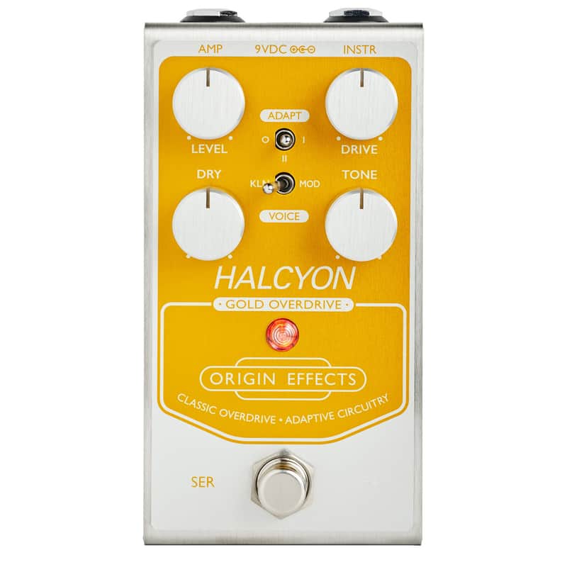 Origin Effects Halcyon Gold Overdrive Pedal (Demo Deal) image 1