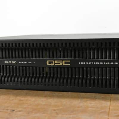QSC PL380 Powerlight 3 Series 2-Channel Power Amplifier CG012GG image 3